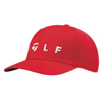 TaylerMade Lifestyle Golf Logo Cap  (red)