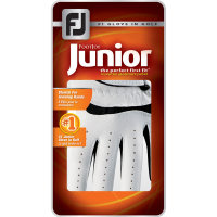 FootJoy Junior Golfhandschuh RH (f&uuml;r Linksh&auml;nder) (wei&szlig;/schwarz)