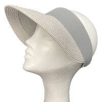 Visor mit Kleitt und extro großem Schild (silver)