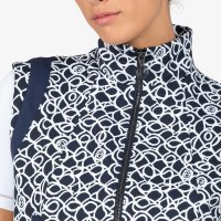 Sportalm Weste mit Stehkragen (dark deep water/white)