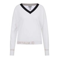 Sportalm Pullover mit V-Ausschnitt (white/navy)