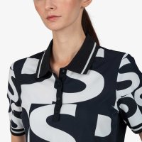 Sportalm Poloshirt mit Hemdkragen (black/white)