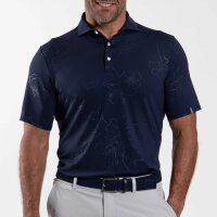 KJUS Motion Embossed Polo (atlanta blue)