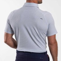 KJUS Hollow Pima Cotton Polo (powder blue/atlanta blue