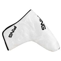 PING Icon Headcover Blade Putter (white/black)