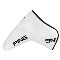 PING Icon Headcover Blade Putter (white/black)