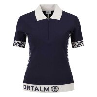 Sportalm Polo-Shirt mit Leo-Einsätzen
