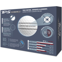 TaylorMade TP5 Stripe white (12 Stk.)