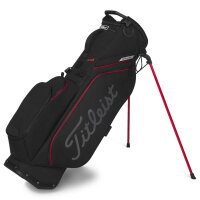 Titleist Players S4 StaDry Stand Bag (black/red/graphite)