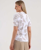 Chervo Luciana T-Shirt (sand leaves)