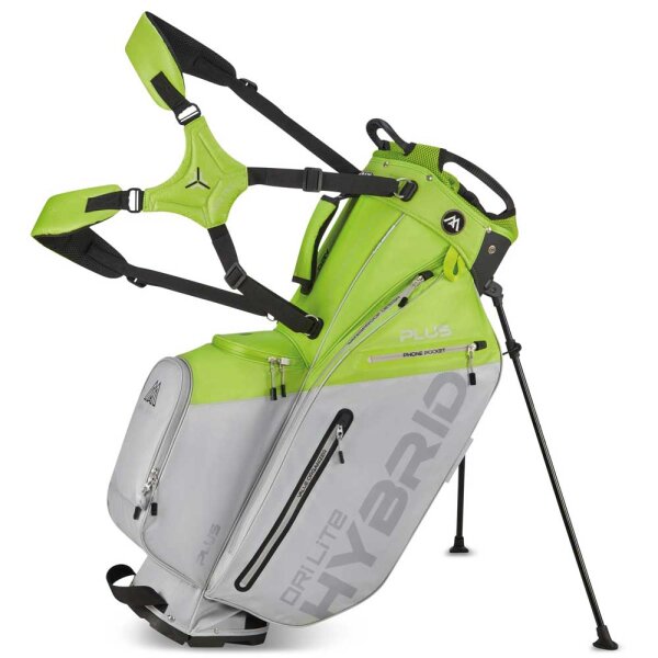 BigMax Dri Lite Hybrid Plus Standbag (lime/silver)
