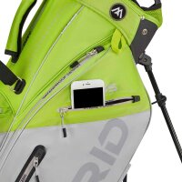 BigMax Dri Lite Hybrid Plus Standbag (lime/silver)