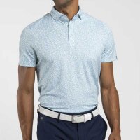 Kjus Lance printed Polo (riverbank/white)