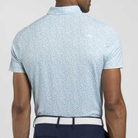 Kjus Lance printed Polo (riverbank/white)