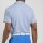 Kjus Hollow Pima Print Polo (white/catamaran)