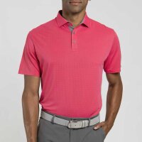 Kjus Savin Structure Polo (rhubarb)