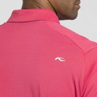 Kjus Savin Structure Polo (rhubarb)