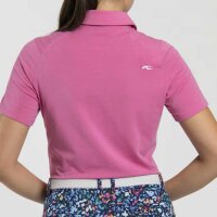 Kjus Hollow Pima-Cotton Polo (peony)