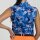 Kjus Eve Sleeveless Polo (yonder/atlanta blue)