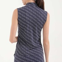 Chervo Antigua sleeveless Polo (navy chervo club)