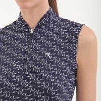 Chervo Antigua sleeveless Polo (navy chervo club)