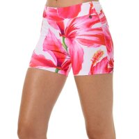 MDC Hibiscus Print Polokleid