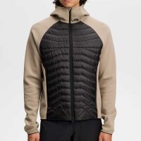 J.Lindeberg Heyden Quilt Hybrid Hood Jacket (brindle/black)