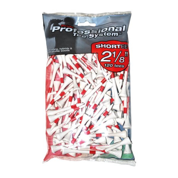 Pride Professional Golf Tees 54mm (2 1/8&quot;) rot (120 Stk.)