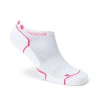 Ecco Golf Damen Socken kurz (wei&szlig;/pink)