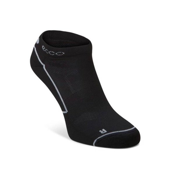 Ecco Golf Socken Herren kurz (schwarz/weiß) 42-44