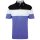 FootJoy RAGLAN CHEST STRIPE Poloshirt (lila/weiß/grau/schwarz)