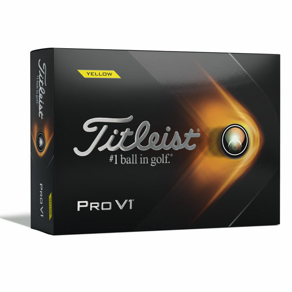 Titleist Pro V1 yellow (12 Stk.)