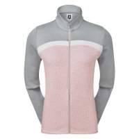 FootJoy Curved Colorblock Jacket (blush pink/grey)