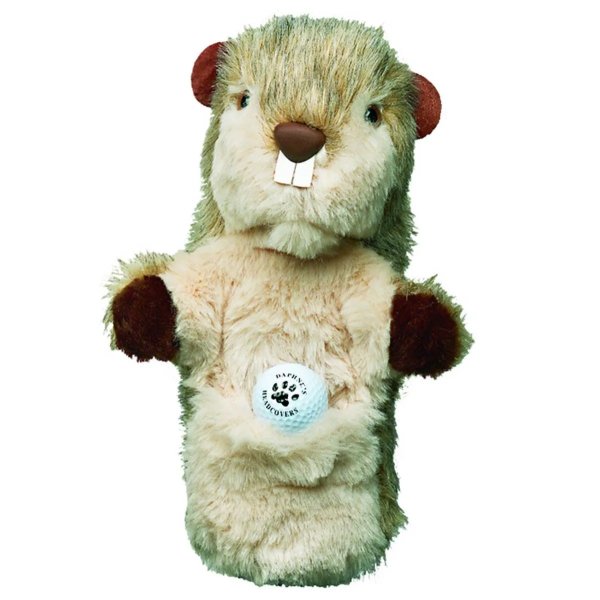 Daphne&acute;s Headcover Driver/FW &quot;Gopher&quot; Nagetier mit Golfball