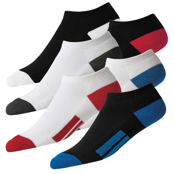Footjoy Junior ProDry Low Cut Socken black/white
