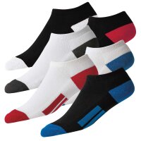 Footjoy Junior ProDry Low Cut Socken white/red