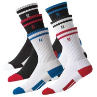 Footjoy Junior ProDry Crew Socken black/blue