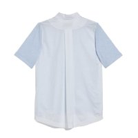 Spoon A-line 1/2 sleeve Shirt (ice blue)