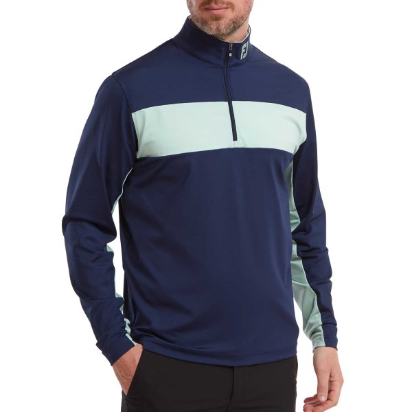 FootJoy Engineered Chest Stripe Chill Out (navy/sage)